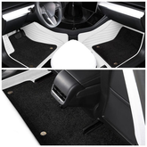 Double Layer With Blanket Floor Mat for Tesla Model X (2016-2020)